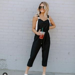 Blake Charcoal Overalls